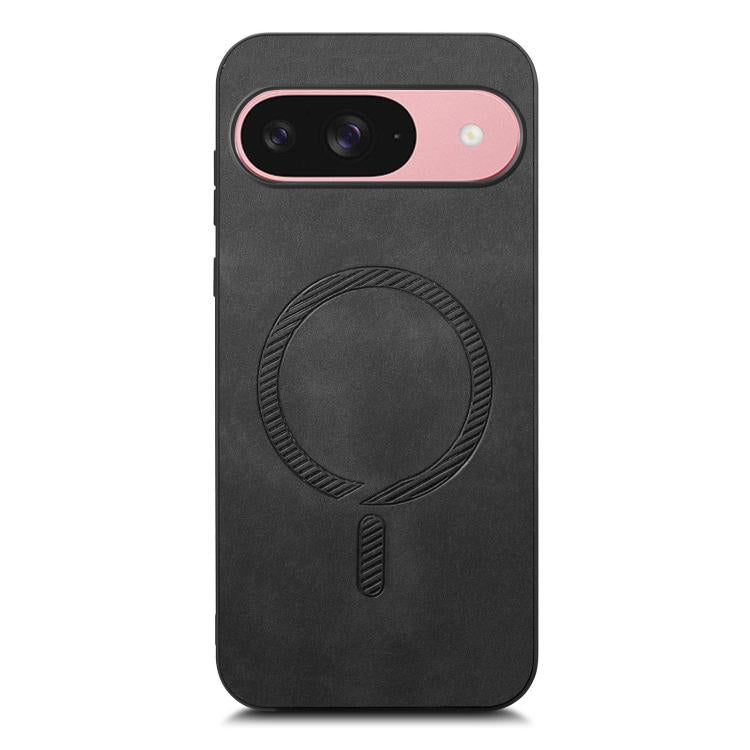 For Google Pixel 10 Retro Magsafe Magnetic PU Back Cover Phone Case