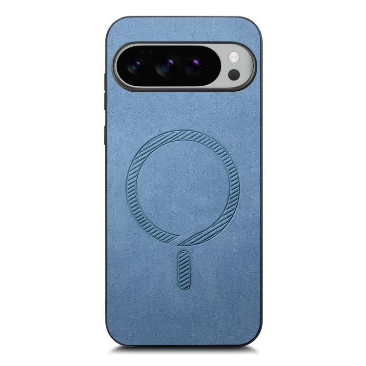 For Google Pixel 10 Pro XL Retro Magsafe Magnetic PU Back Cover Phone Case