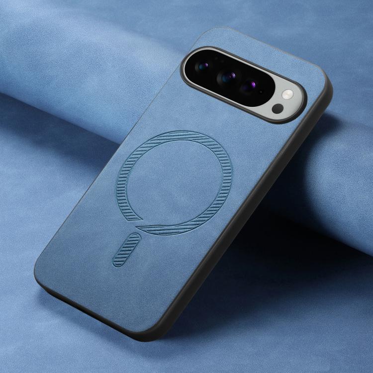 For Google Pixel 10 Pro XL Retro Magsafe Magnetic PU Back Cover Phone Case