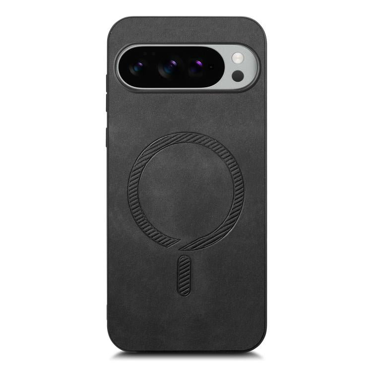 For Google Pixel 10 Pro XL Retro Magsafe Magnetic PU Back Cover Phone Case
