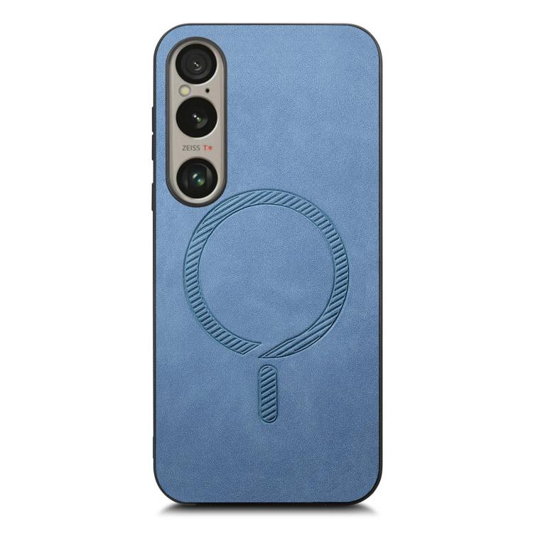 For Sony Xperia 1 VI Retro Magsafe Magnetic PU Back Cover Phone Case