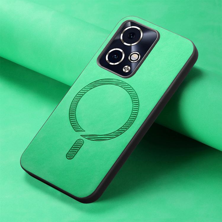 For Honor 90 GT 5G Retro Magsafe Magnetic PU Back Cover Phone Case