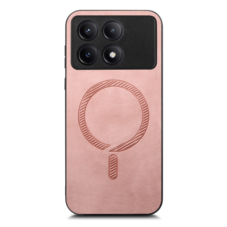 For Xiaomi Redmi K70 / K70 Pro 5G Solid Color Retro Magsafe PU Back Cover Phone Case