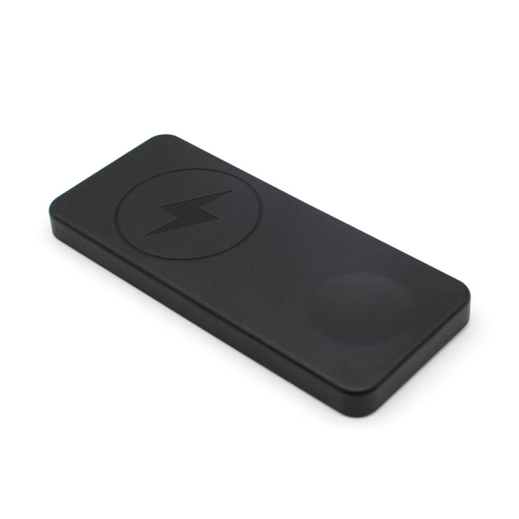 2-in-1 Multifunctional Magnetic Wireless Charging Base - Black