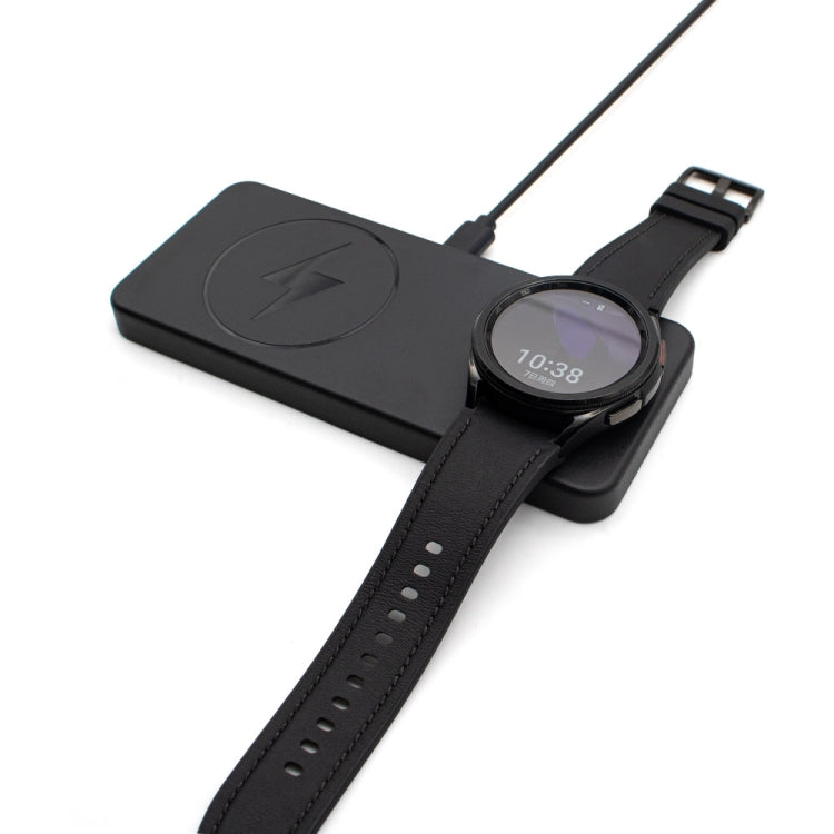 2-in-1 Multifunctional Magnetic Wireless Charging Base - Black