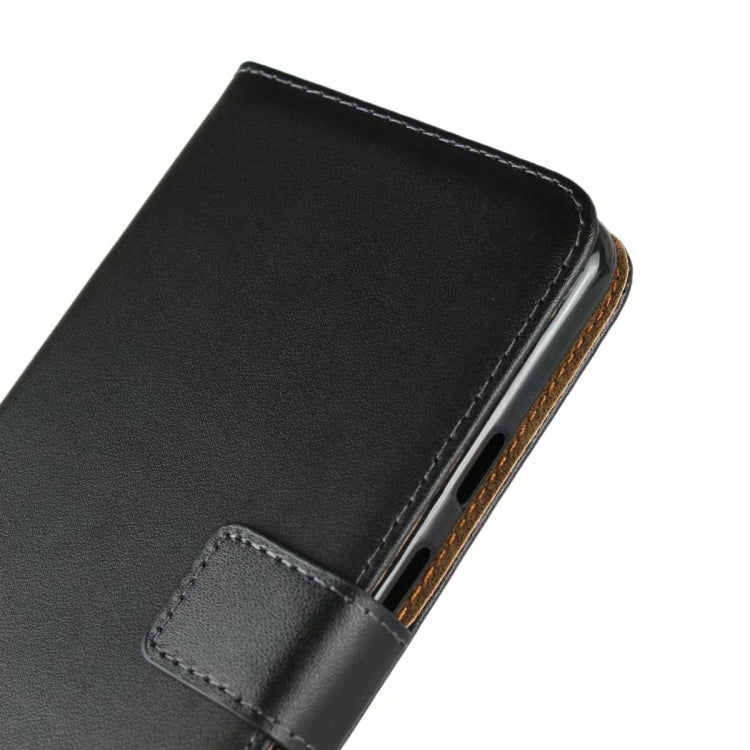 Leather Horizontal Flip Holster for Google Pixel 3 XL , with Magnetic Clasp and Bracket and Card Slot and Wallet(Black)