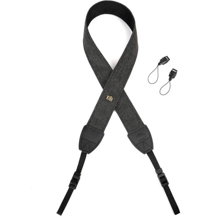 Camera Strap Canvas Neck Shoulder Strap with Quick Release Buckles for DSLR / SLR Camera