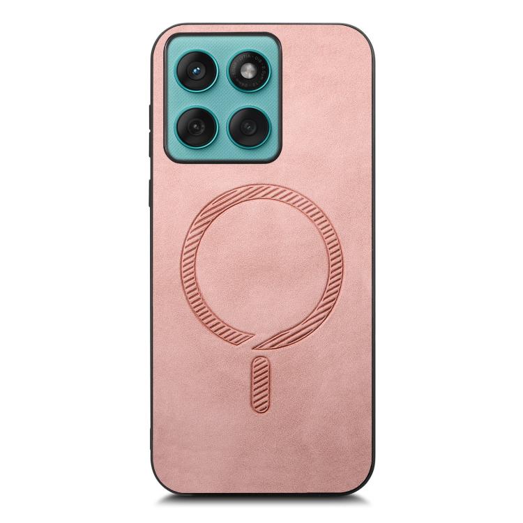 For Motorola Moto G Stylus 5G 2025 Retro Magsafe Magnetic PU Back Cover Phone Case