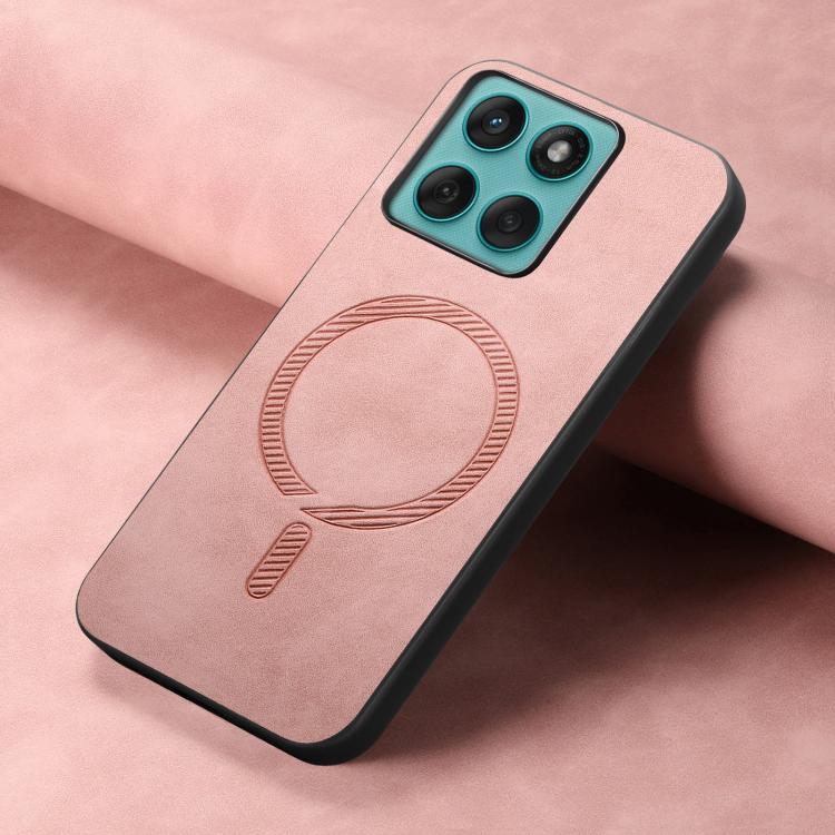 For Motorola Moto G Stylus 5G 2025 Retro Magsafe Magnetic PU Back Cover Phone Case