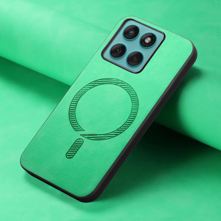 For Motorola Moto G Stylus 5G 2025 Retro Magsafe Magnetic PU Back Cover Phone Case