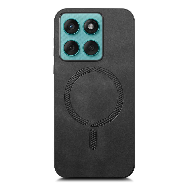 For Motorola Moto G Stylus 5G 2025 Retro Magsafe Magnetic PU Back Cover Phone Case