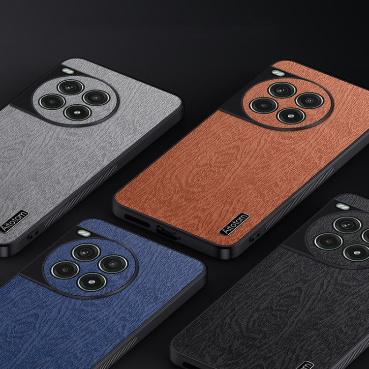 For OnePlus Ace 3 Pro Tree Bark Leather Shockproof Phone Case