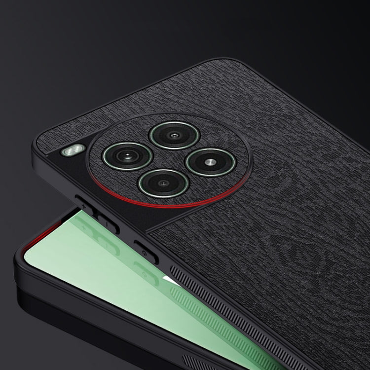 For OnePlus Ace 3 Pro Tree Bark Leather Shockproof Phone Case