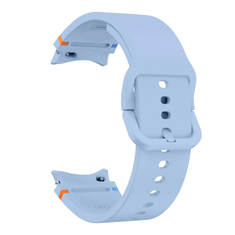 For Samsung Galaxy Watch FE 40mm Flat Sewing Design Silicone Watch Band
