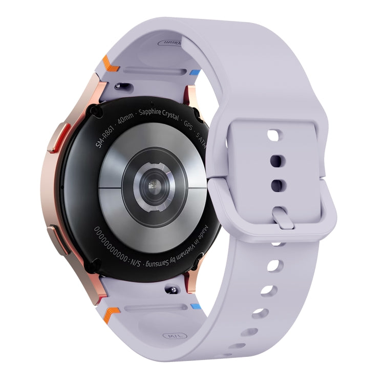 For Samsung Galaxy Watch 5 Golf Edition Flat Sewing Design Silicone Watch Band