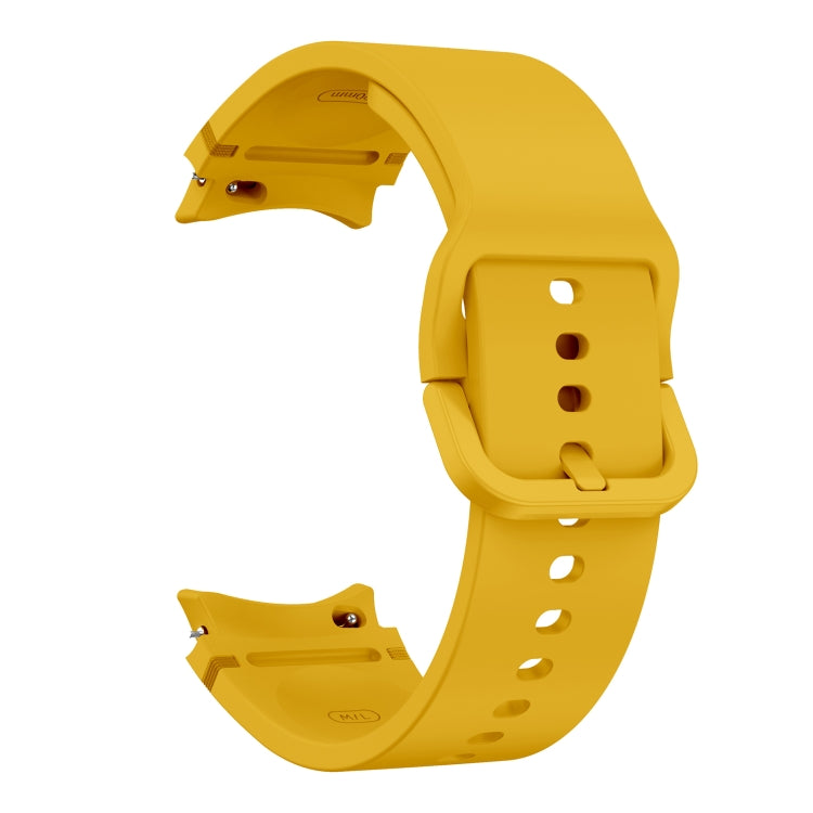 For Samsung Galaxy Watch 5 Golf Edition Flat Sewing Design Silicone Watch Band