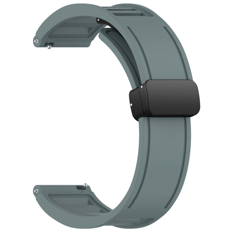 For Huawei GT2 Pro 22mm Foldable Magnetic Buckle Silicone Watch Band