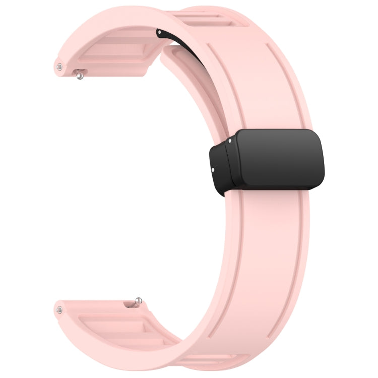 For Huawei Watch GT 2E 22mm Foldable Magnetic Buckle Silicone Watch Band