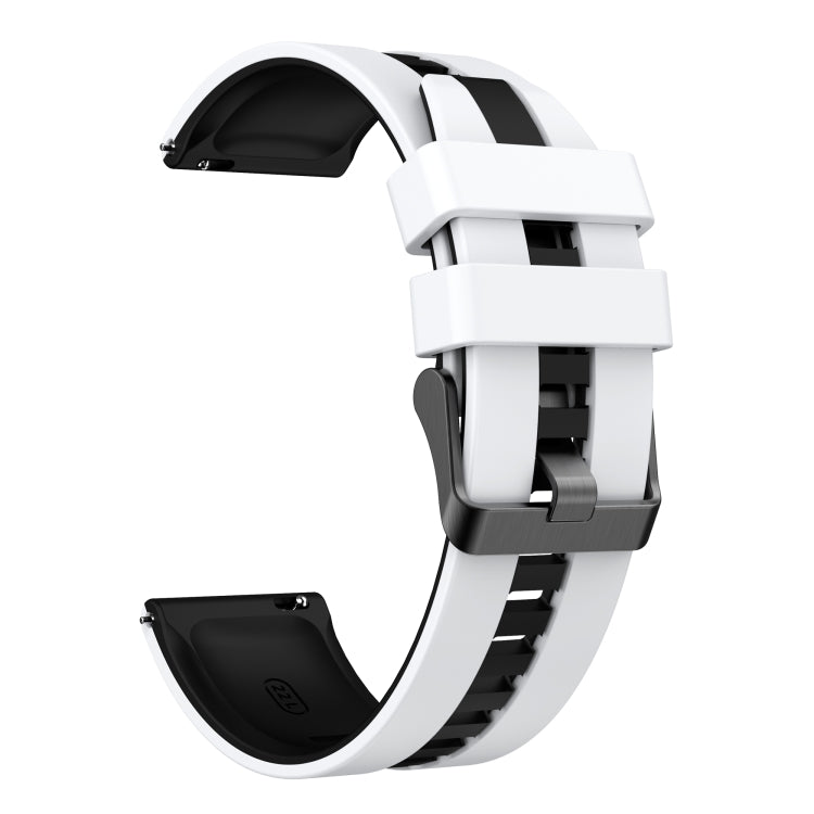 For Samsung Galaxy watch 5 Golf Edition 20mm Two Color Sports Silicone Watch Band