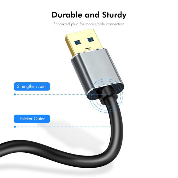 ENKAY USB 3.0 A to USB 3.0 Micro B 5Gbps Data Camera Hard Drive Cable, Length:1.5m