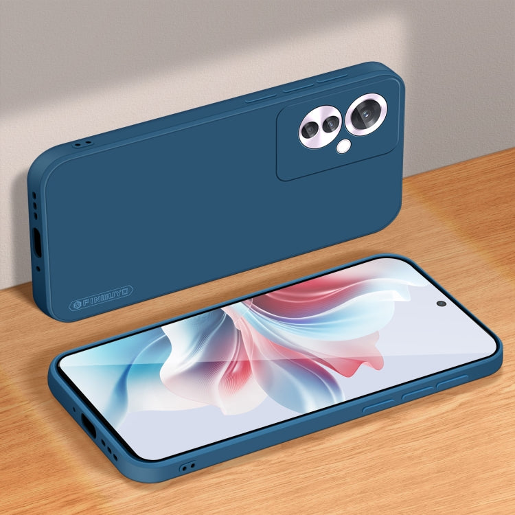 For OPPO Reno11 F PINWUYO Sense Series Liquid Silicone TPU Phone Case