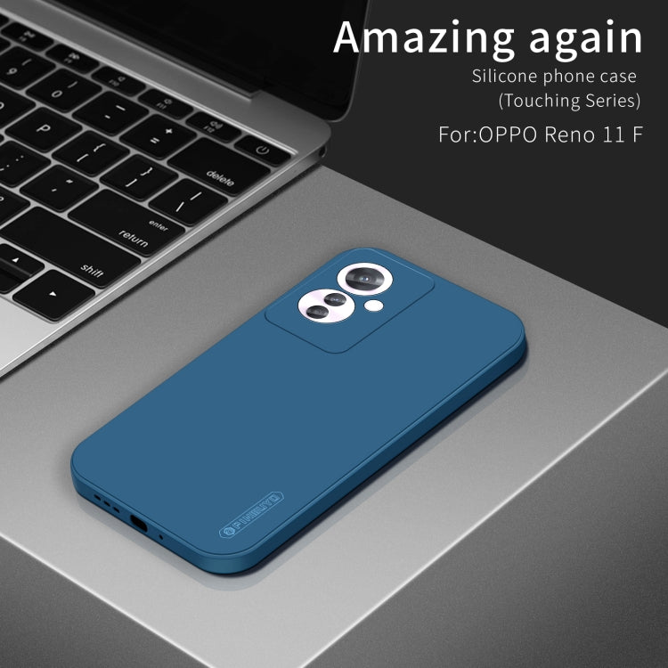 For OPPO Reno11 F PINWUYO Sense Series Liquid Silicone TPU Phone Case