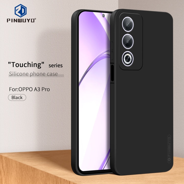 For OPPO A3 Pro Global PINWUYO Sense Series Liquid Silicone TPU Phone Case