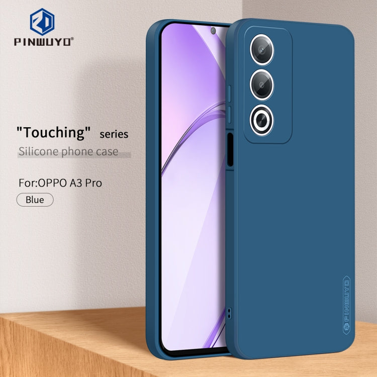 For OPPO A3 Pro Global PINWUYO Sense Series Liquid Silicone TPU Phone Case