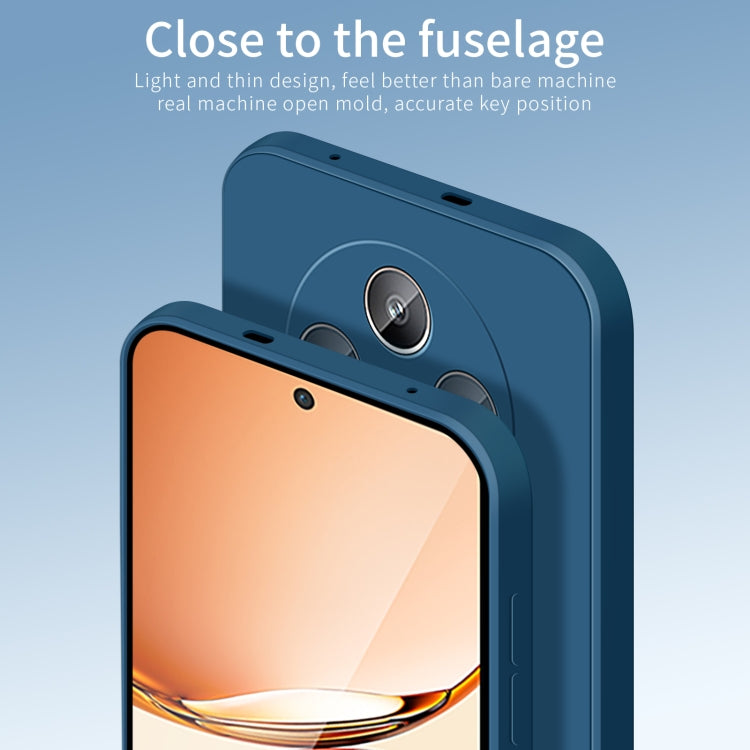 For OPPO Reno12 F PINWUYO Sense Series Liquid Silicone TPU Phone Case