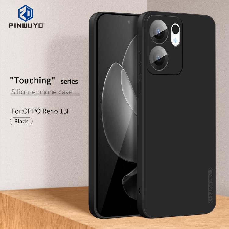 For OPPO Reno13 F 4G / 5G PINWUYO Sense Series Liquid Silicone TPU Phone Case