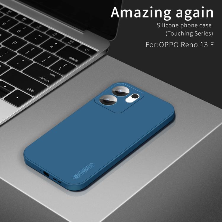 For OPPO Reno13 F 4G / 5G PINWUYO Sense Series Liquid Silicone TPU Phone Case
