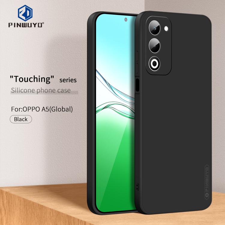 For OPPO A5 Global PINWUYO Sense Series Liquid Silicone TPU Phone Case