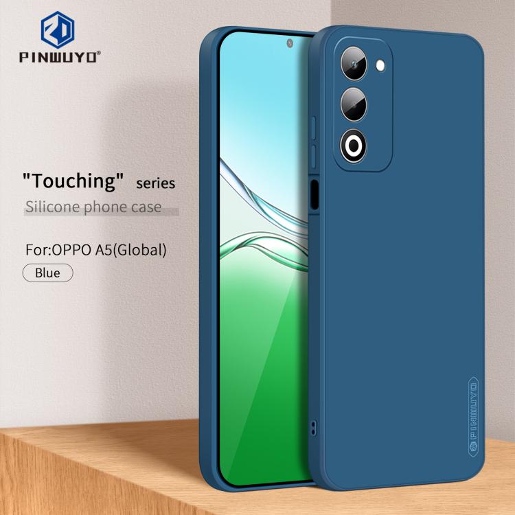 For OPPO A5 Global PINWUYO Sense Series Liquid Silicone TPU Phone Case
