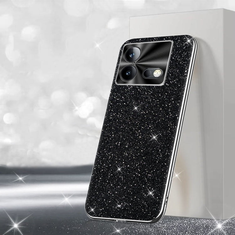 For vivo iQOO Neo8 Electroplated Glitter Powder Phone Case