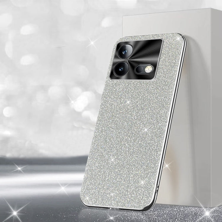 For vivo iQOO Neo8 Electroplated Glitter Powder Phone Case