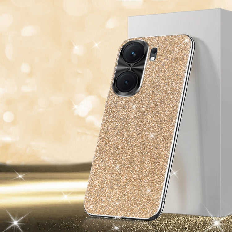 For vivo iQOO Neo9 Electroplated Glitter Powder Phone Case
