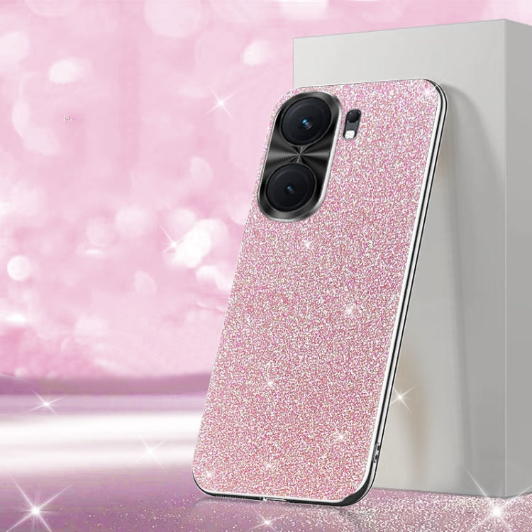 For vivo iQOO Neo9 Electroplated Glitter Powder Phone Case