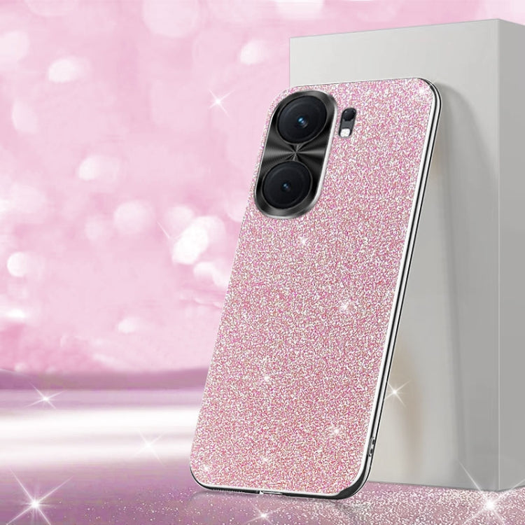 For vivo iQOO Neo9 Pro Electroplated Glitter Powder Phone Case