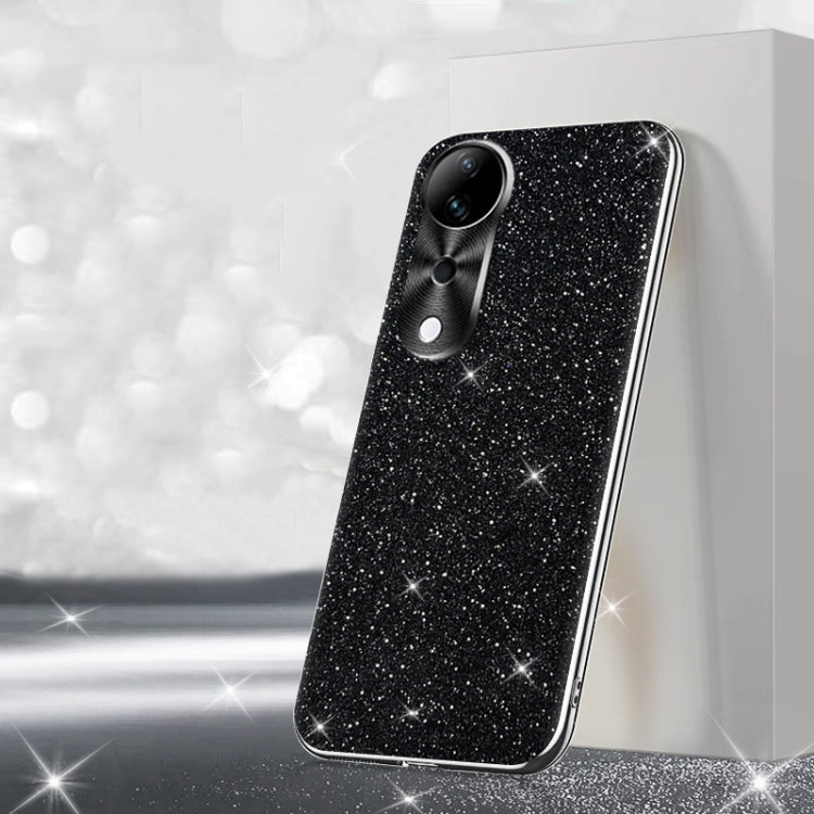 For vivo S19 Electroplated Glitter Powder Phone Case