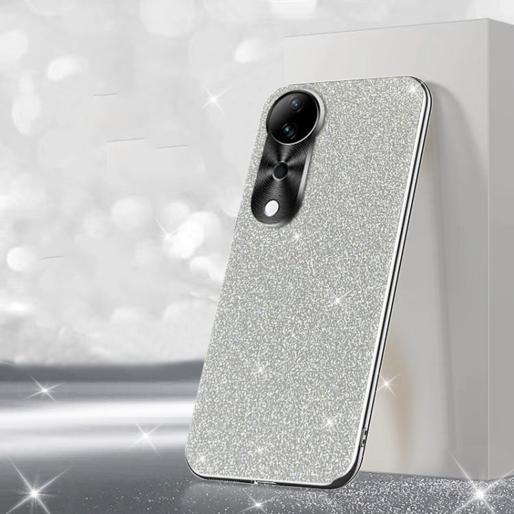 For vivo S19 Electroplated Glitter Powder Phone Case