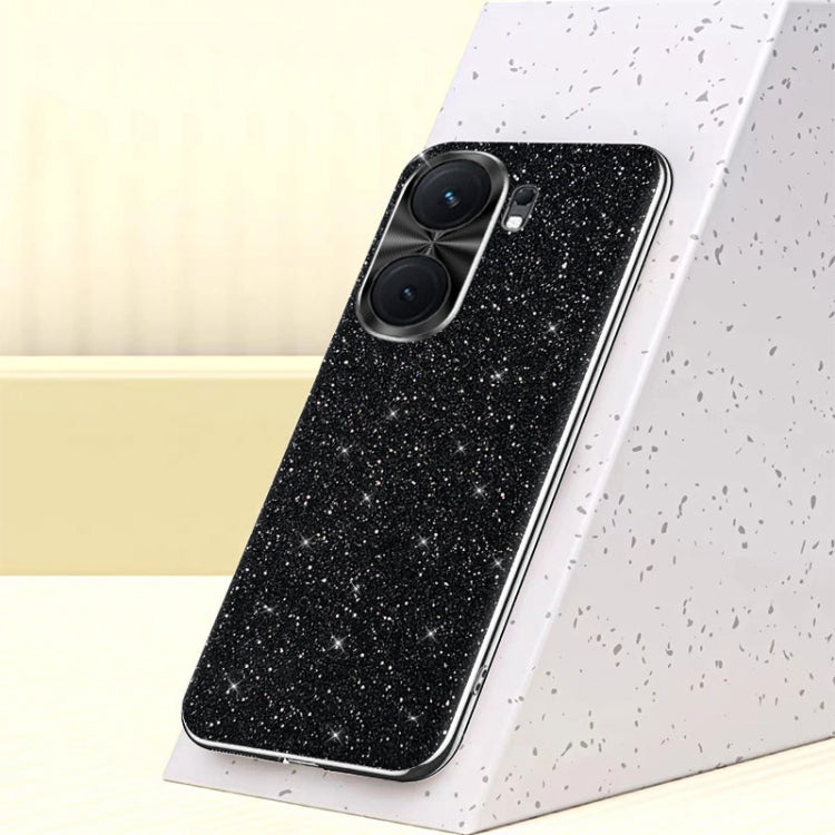 For vivo Y300 Pro Electroplated Glitter Powder Phone Case