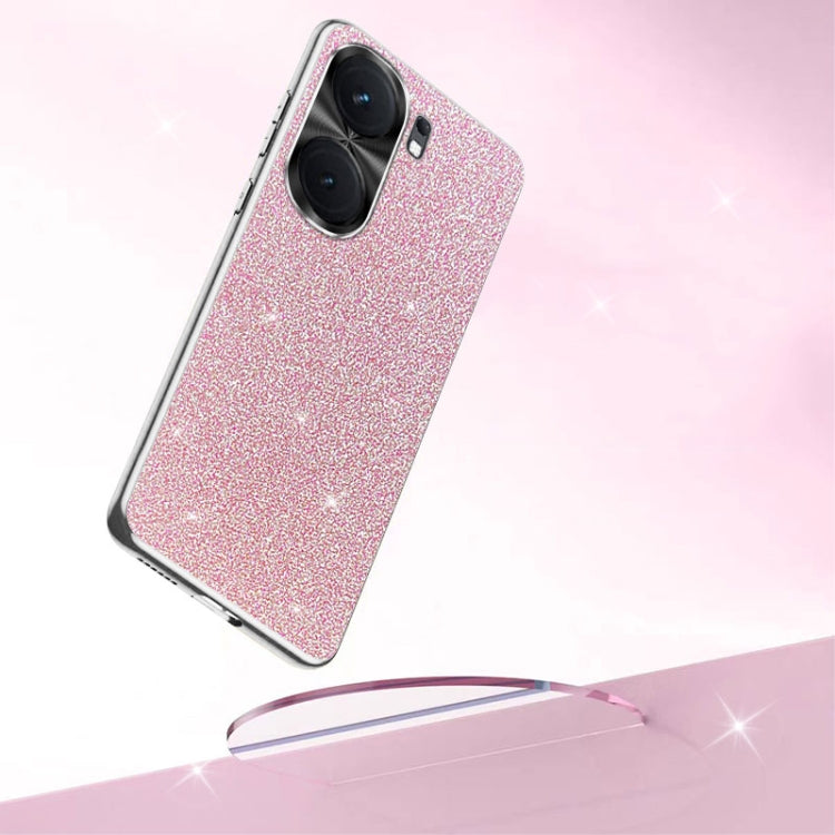 For vivo X100s Electroplated Glitter Powder Phone Case