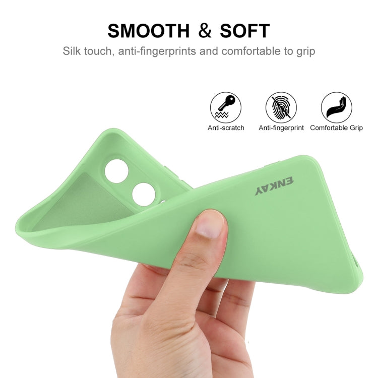 For OPPO K12x ENKAY Liquid Silicone Soft Shockproof Phone Case