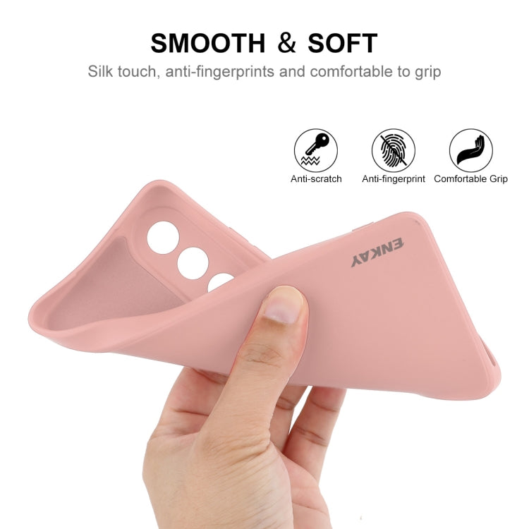 For OPPO K12 ENKAY Liquid Silicone Soft Shockproof Phone Case