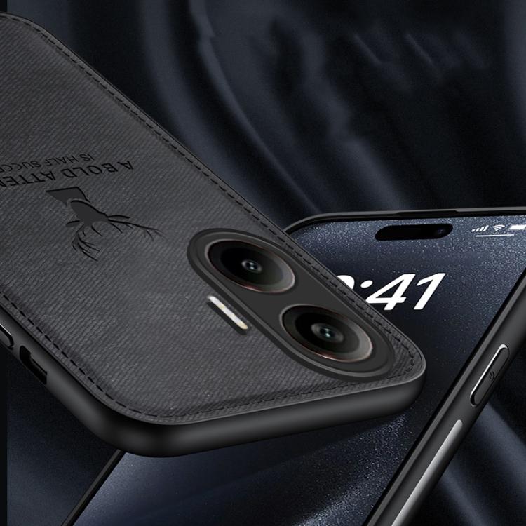 For Xiaomi Redmi Turbo 4 Pro Deer Head Cloth Skin All-inclusive Phone Case