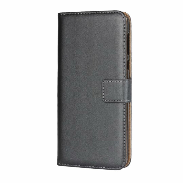Leather Horizontal Flip Holster for Moto G7 Power ,with Magnetic Clasp and Bracket and Card Slot and Wallet(Black)