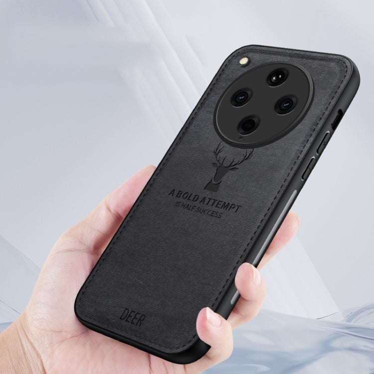 For OPPO Find X8 Pro Deer Head Cloth Skin All-inclusive Phone Case