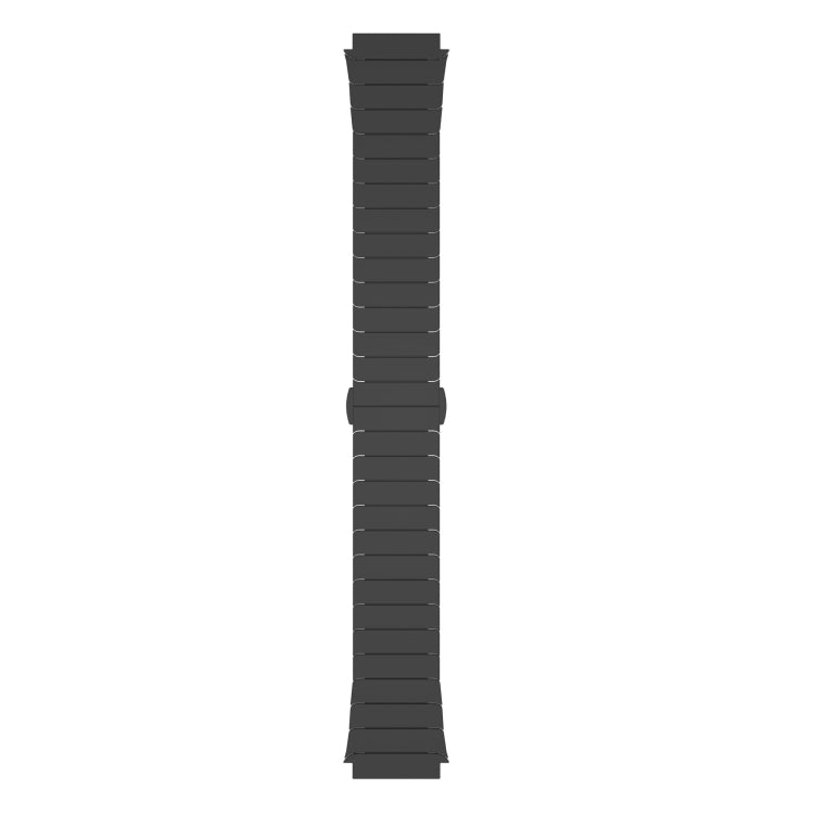 For Ticwatch E2 22mm One Bead Paint Butterfly Buckle Alloy Watch Band