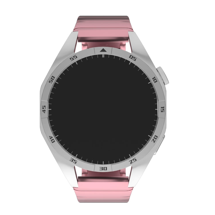 For Ticwatch E2 22mm One Bead Paint Butterfly Buckle Alloy Watch Band
