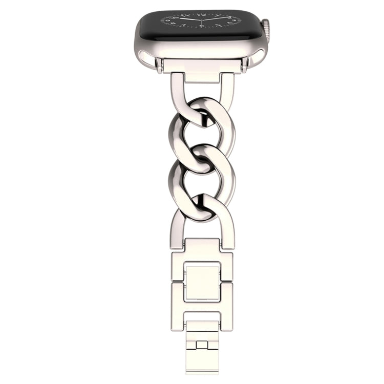 For Apple Watch Ultra 2 49mm Quick-Release Metal Chain Watch Band